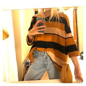 URBAN OUTFITTERS BDG STRIPPED SWEATER